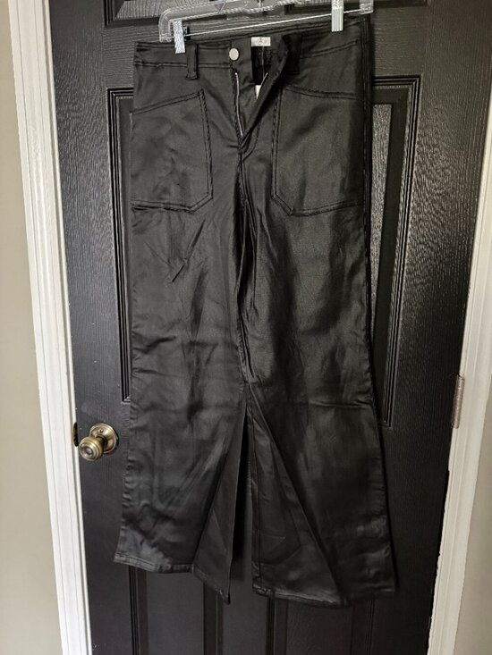 Altar'd State Pants - NWT Womens Altar'd State Faux Leather Pants Black Medium